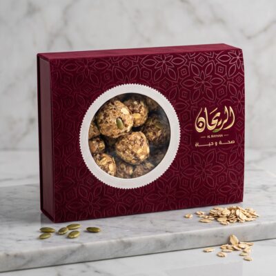 معمول صحي نخالة وتمر الريحان - 500غ