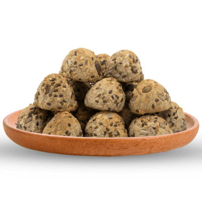 معمول صحيّ نخالة وتمر الريحان