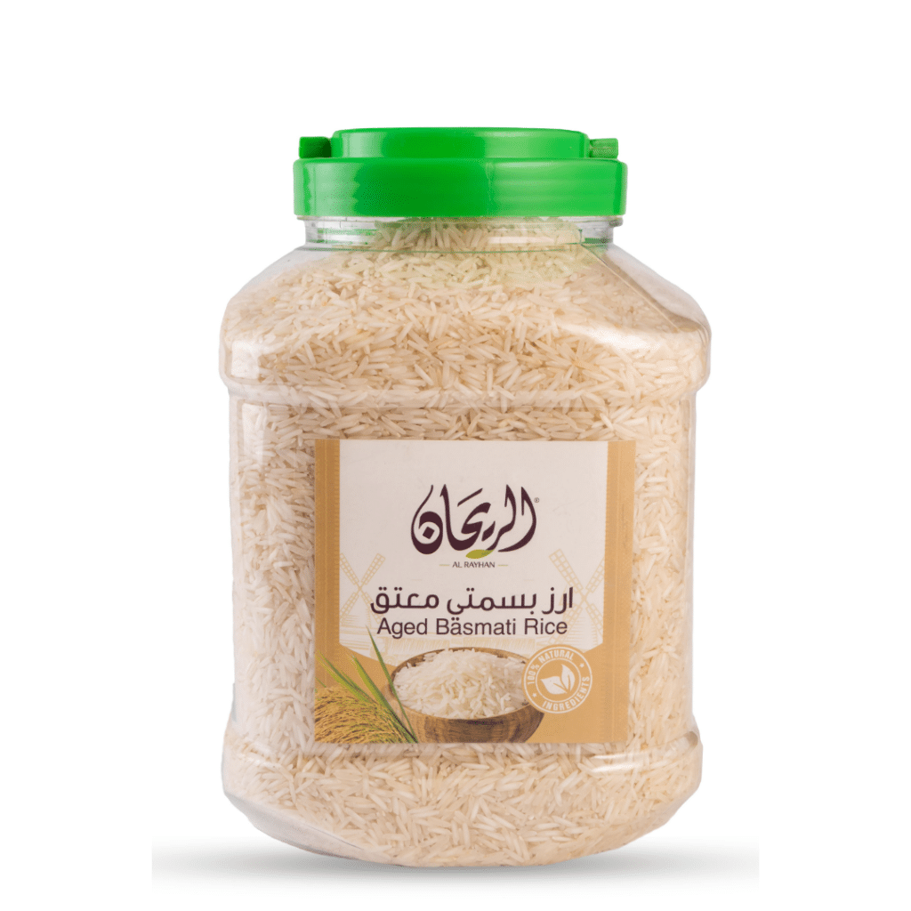 Buy Al Rayhan Aged Basmati Rice Jar 3Kg Online| Al Rayhan