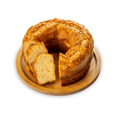 كيك دائري فانيليا الريحان