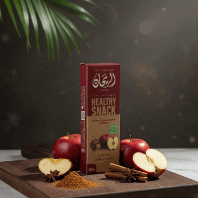 سناك بالتفاح والقرفة الريحان - 45غ