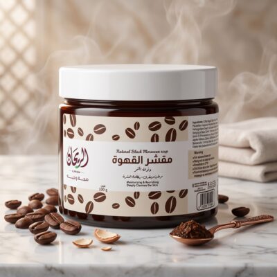 مقشر القهوة ونواة التمر الريحان - 350غ
