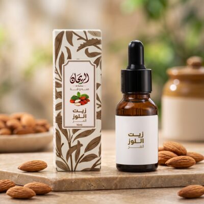 زيت اللوز المر الريحان - 15مل