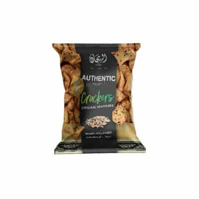 مقرمشات قزحة وسمسم الريحان