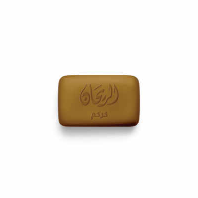 صابون الكركم الريحان - 100غ