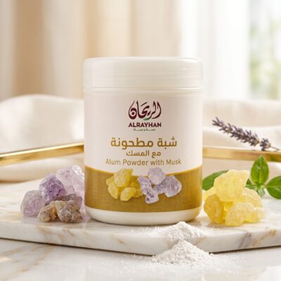 AlRayhan Ground Alum with Musk 70g