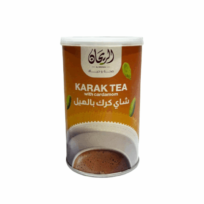 شاي كرك بالهيل الريحان