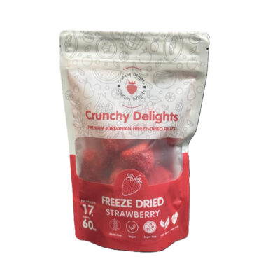 فراولة مجففة بالتبريد كرنشي ديلايت - 17غ