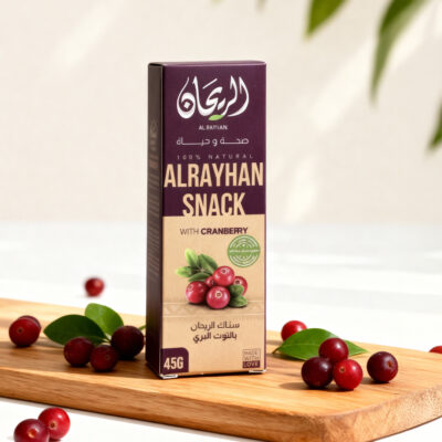 سناك بالتوت البري الريحان - 45غ