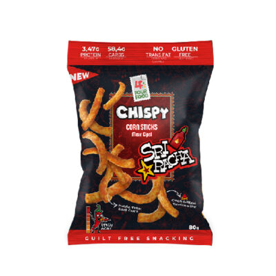 أعواد الذرة بصلصة سريراتشا الحارة - 80غ