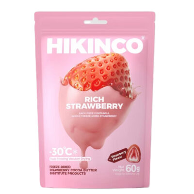 هيكينكو فراولة مجففة بشوكولاتة الفراولة - 60غ