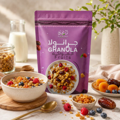جرانولا الفواكه الريحان - 500غ