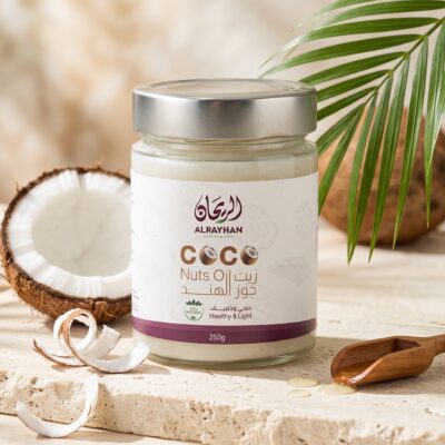 زيت جوز الهند الريحان - 250غ