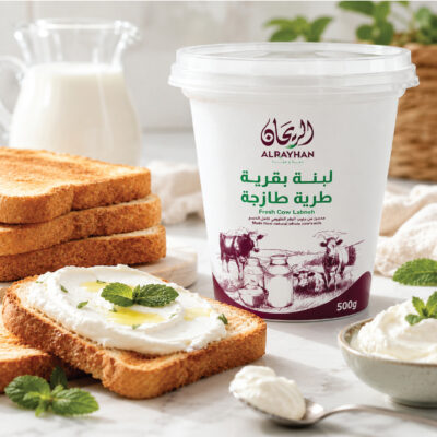 لبنة بقرية 500غ الريحان