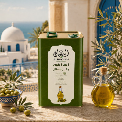 زيت زيتون تونسي الريحان - 4 لتر